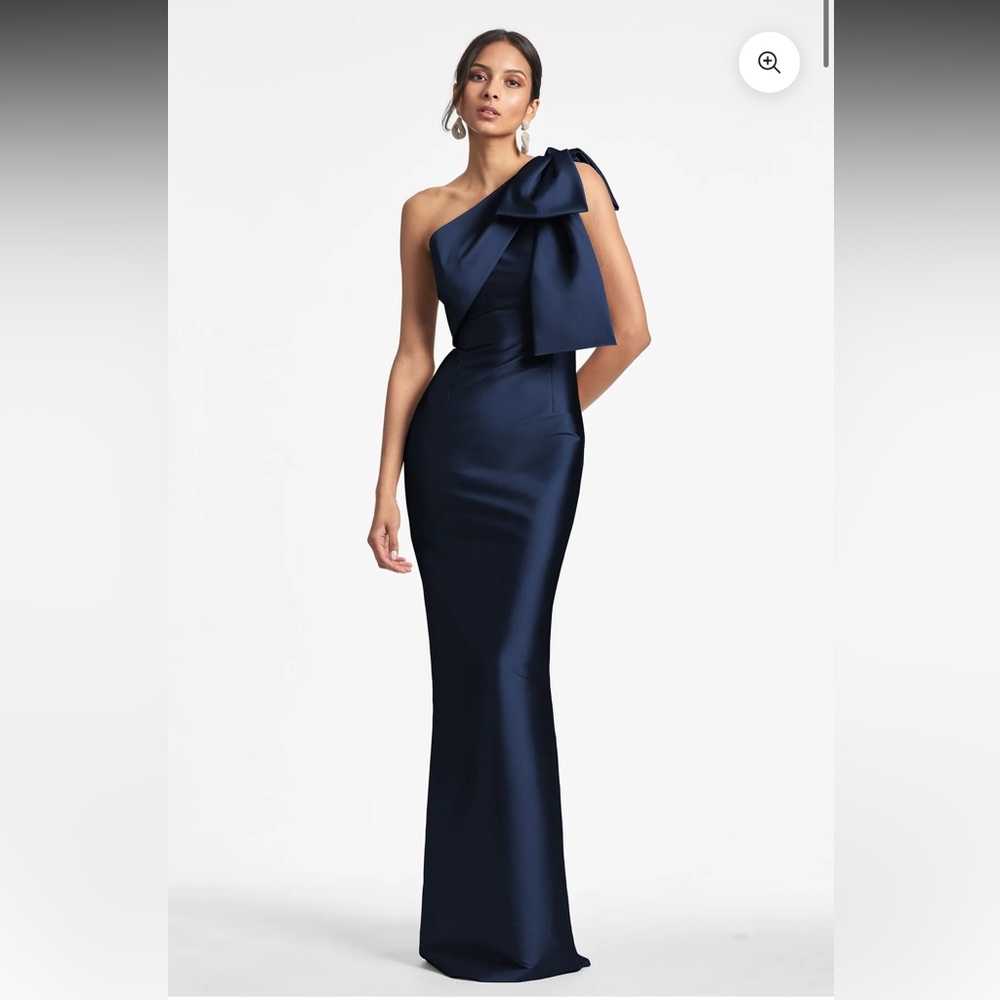 Sachin & Babi Bonnie gown in Night Sky